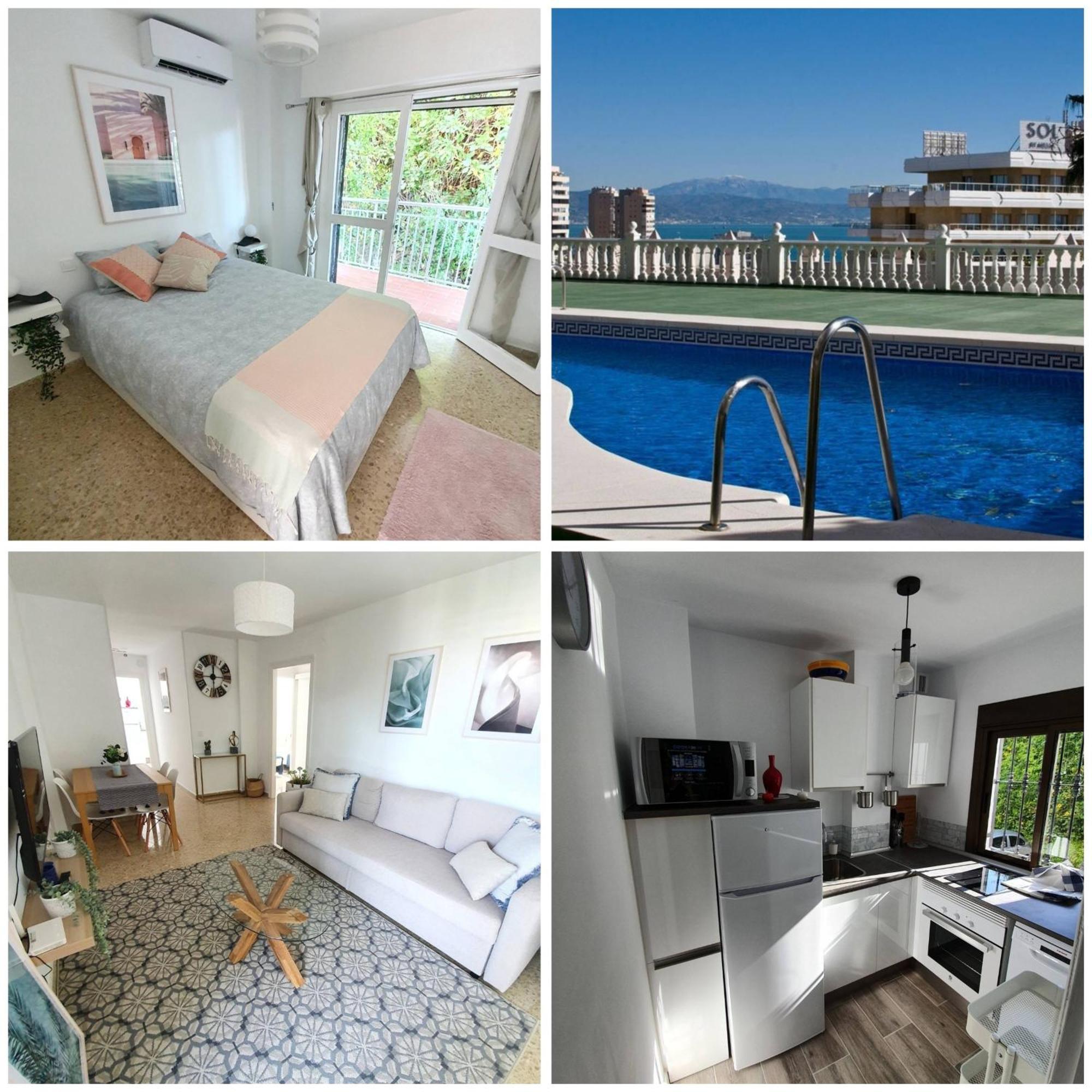 Apartment Pool Sea View Bajondillo טורמולינוס מראה חיצוני תמונה